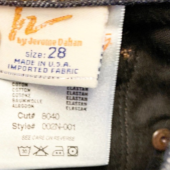 Ingrid 002 Stretch Flare Leg Denim Jeans Size 28 - Picture 7 of 9